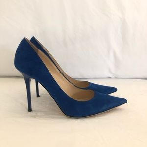 Jimmy Choo Abel suede pointed toe pump
